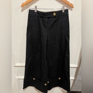 Anthropologie Taikonku Black Wide-Leg Pants